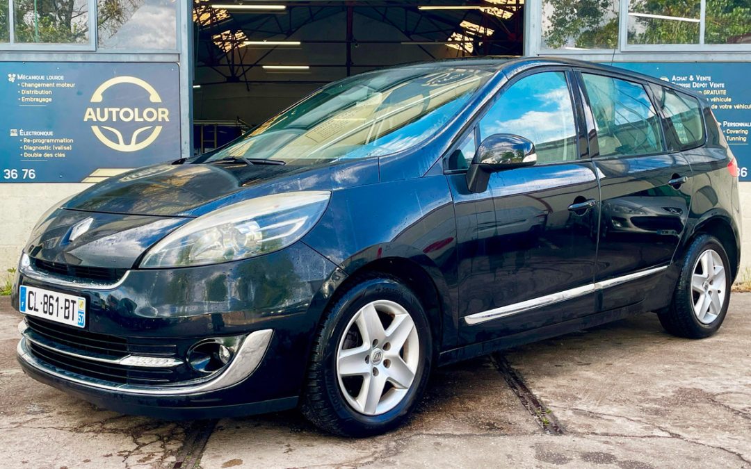 renault grand scenic certifié par autolor saulxures les nancy