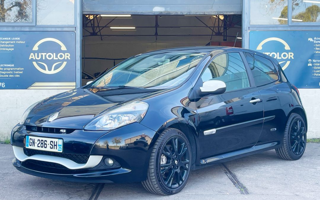 voiture occasion citadine certifiée par autolor saulxures les nancy renaumt clio 3 gordini